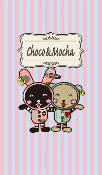 チョコ＆モカのLINE着せ替え