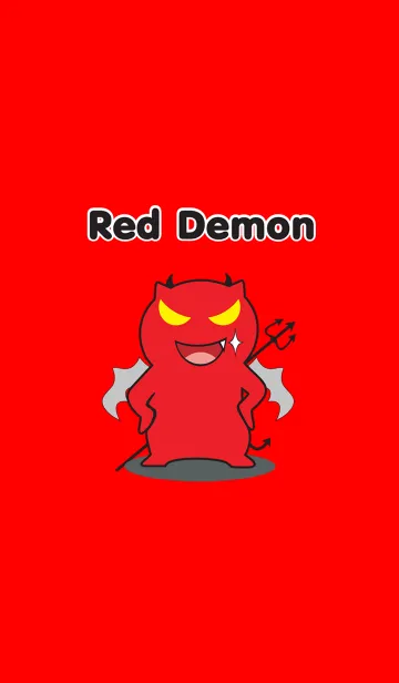 [LINE着せ替え] Red Demonの画像1