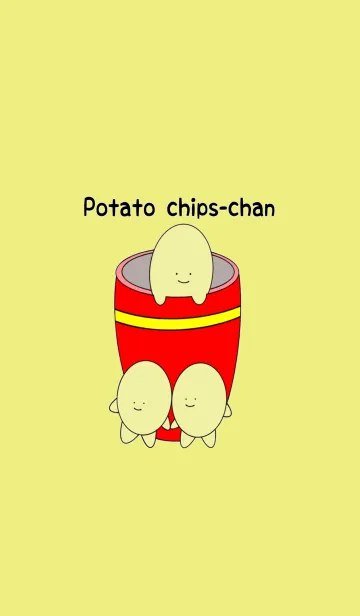 ポテトチップスちゃんの着せ替えメイン画像