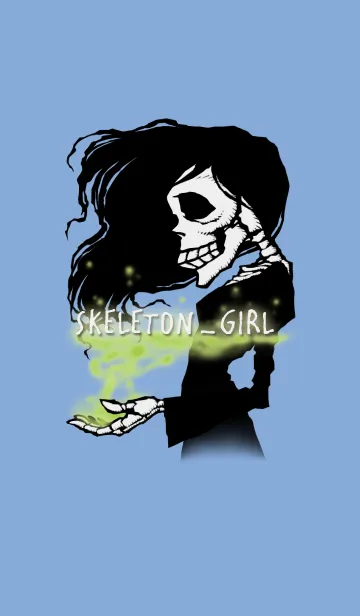 [LINE着せ替え] skeleton_girlの画像1