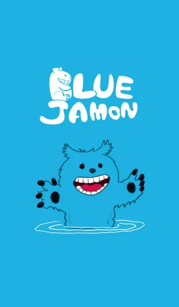 [LINE着せ替え] Blue Ja Monの画像1