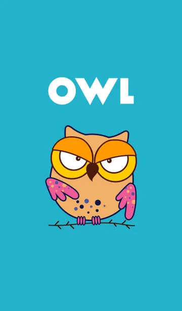 [LINE着せ替え] Owl Daily Lifeの画像1