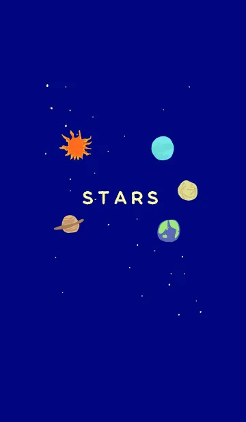 [LINE着せ替え] STARSの画像1