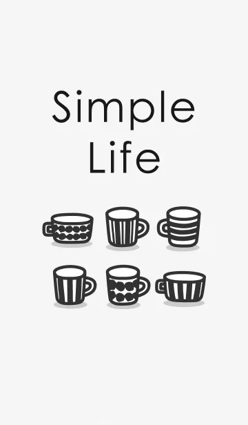 [LINE着せ替え] Simple Lifeの画像1