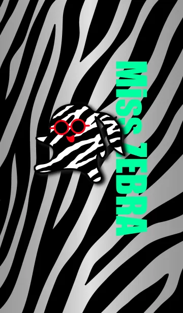 [LINE着せ替え] Miss Zebraの画像1