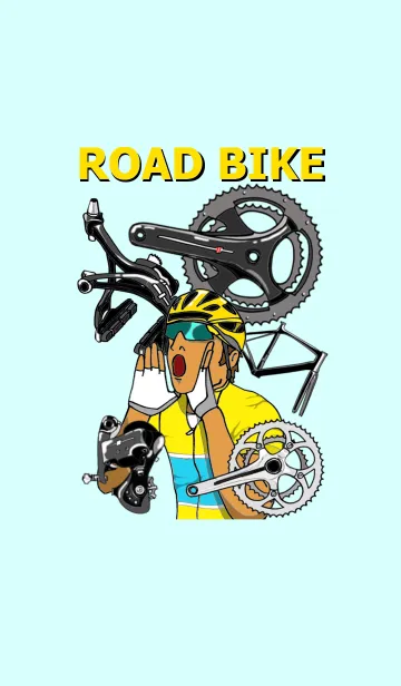 [LINE着せ替え] ロードバイク乗りってやつはの画像1