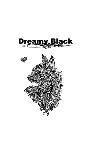 [LINE着せ替え] DREAMY BLACKの画像1