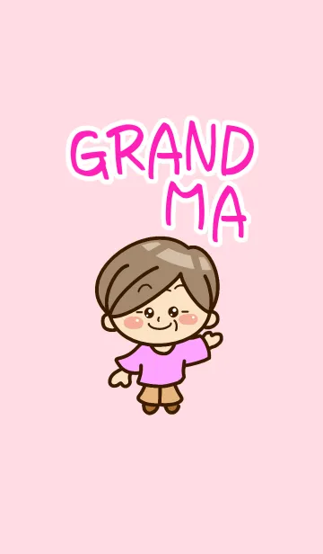 [LINE着せ替え] おばあちゃんの画像1