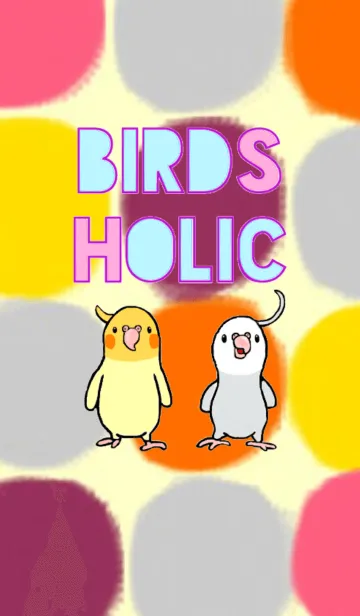 [LINE着せ替え] BIRDS HOLICの画像1
