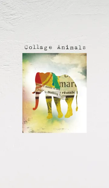 [LINE着せ替え] Collage Animalsの画像1