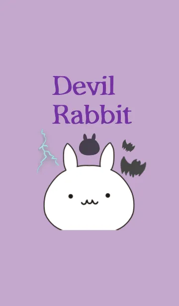 [LINE着せ替え] 魔王うさぎの画像1