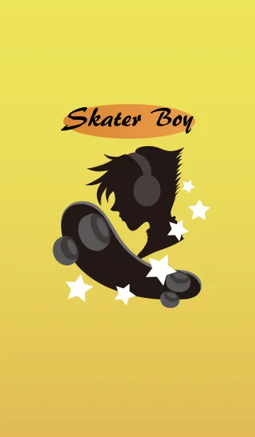 [LINE着せ替え] スケボー少年の画像1