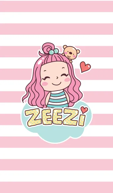 [LINE着せ替え] Zeezi ＆ MiiJoiの画像1