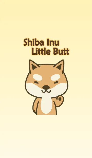 [LINE着せ替え] Shiba Inu(Shiba-Dog) Little Buttの画像1