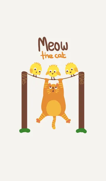 [LINE着せ替え] Meow The Catの画像1