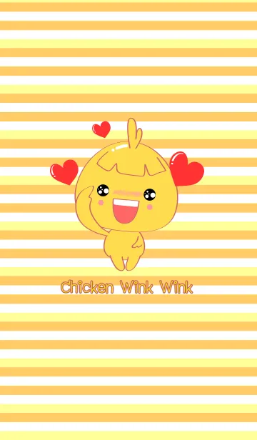 [LINE着せ替え] Chicken Wink Winkの画像1