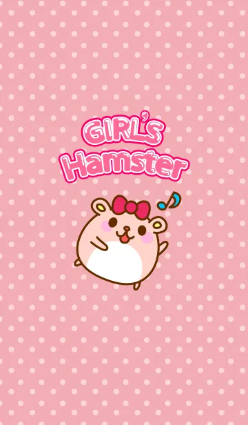 [LINE着せ替え] Girl's Hamsterの画像1