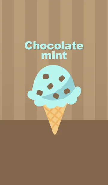 [LINE着せ替え] チョコミントスイーツの画像1