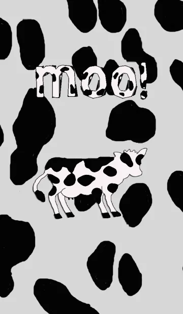[LINE着せ替え] 牛牛牛！COW！moo！moo！moo！の画像1