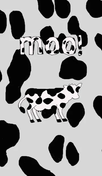 牛牛牛！COW！moo！moo！moo！のLINE着せ替え
