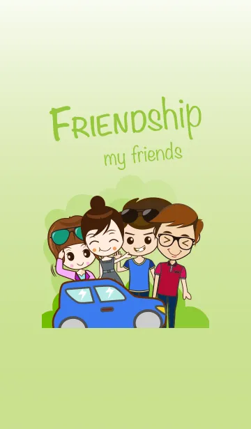 FriendshipのLINE着せ替え