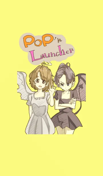 [LINE着せ替え] ぽっぷとランチャーの画像1