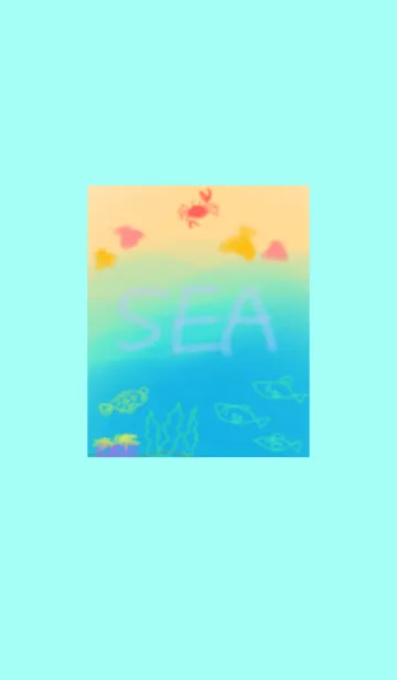 [LINE着せ替え] 海と砂浜の画像1