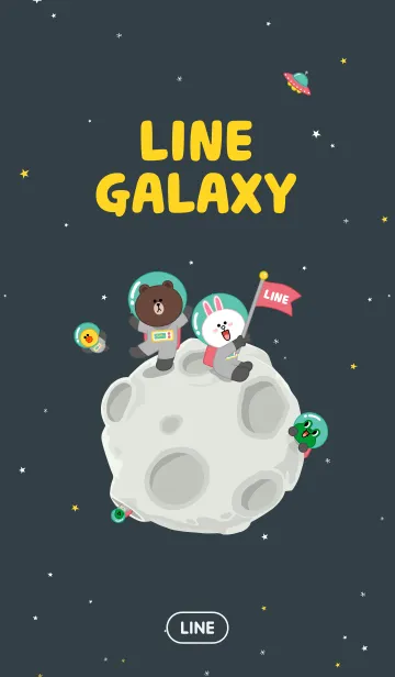 LINE ギャラクシーのLINE着せ替え