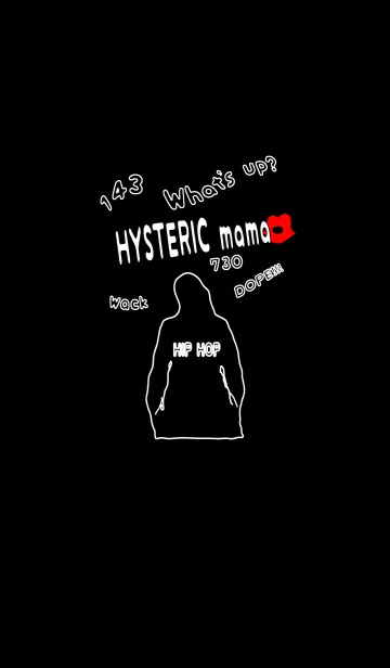 HIP-HOP！ by HYSTERIC mamaのLINE着せ替え