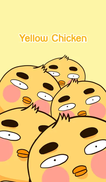 [LINE着せ替え] Yellow Chickenの画像1