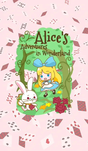 [LINE着せ替え] 不思議の国のアリスちゃんの画像1