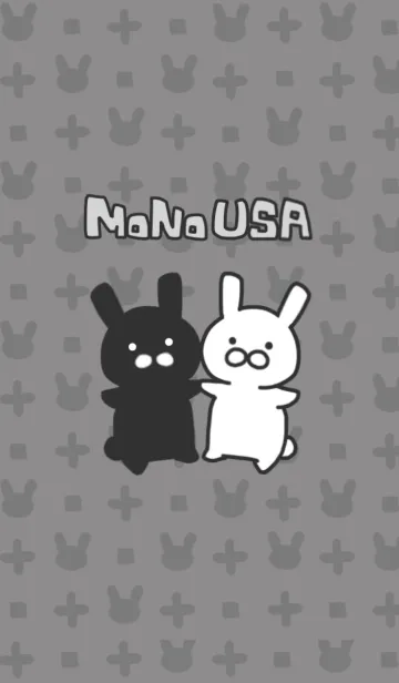モノうさのLINE着せ替え