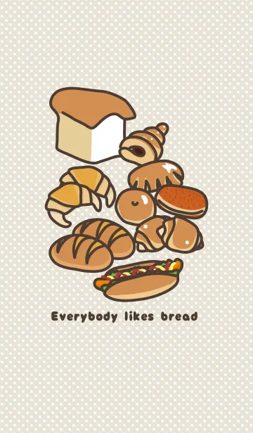 [LINE着せ替え] いろんなパンの画像1