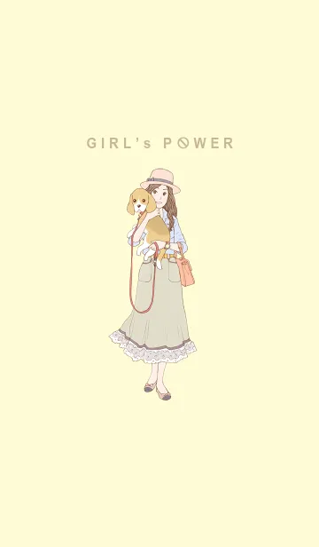 [LINE着せ替え] Girl's Power 1の画像1