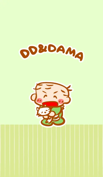 [LINE着せ替え] DD Theme (DD ＆ Dama)の画像1