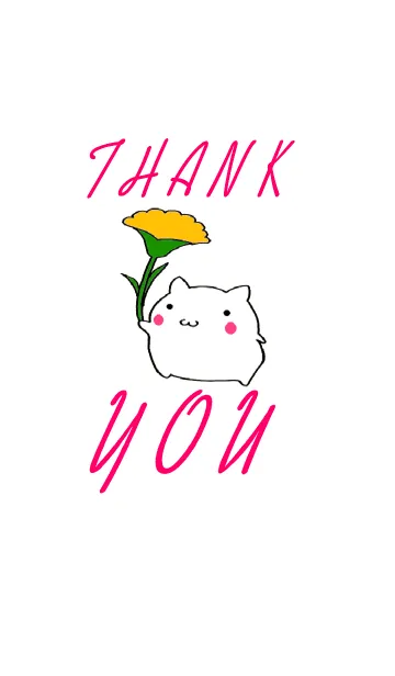 しんぷる猫の着せ替えのLINE着せ替え