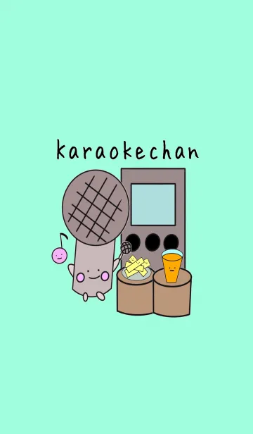 カラオケちゃんの着せ替えメイン画像