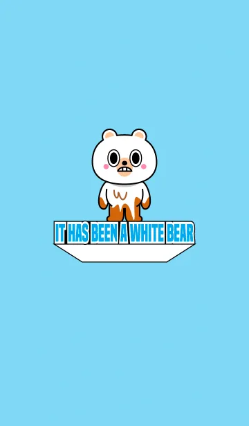 しろくまになったでゴンスのLINE着せ替え