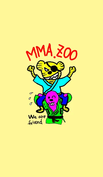 [LINE着せ替え] MMA ZOO FUNNY WORLDの画像1