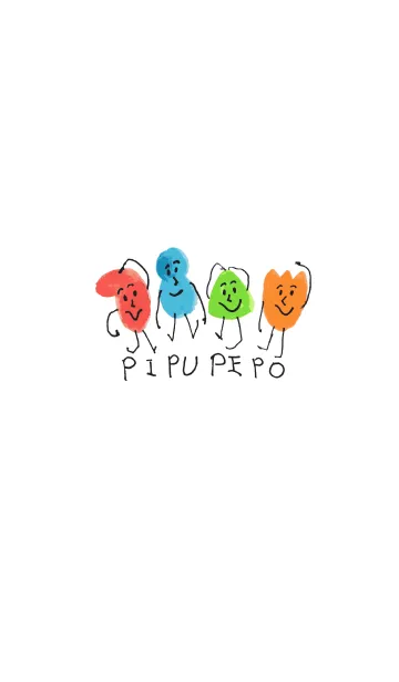 PipupepoのLINE着せ替え