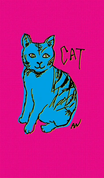 POPねこのLINE着せ替え