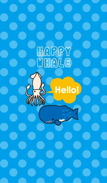 [LINE着せ替え] HAPPY WHALEの画像1
