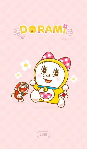 ドラミのLINE着せ替え