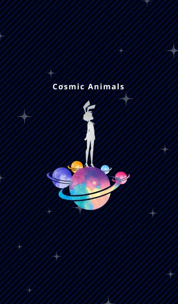 [LINE着せ替え] Cosmic Animalsの画像1