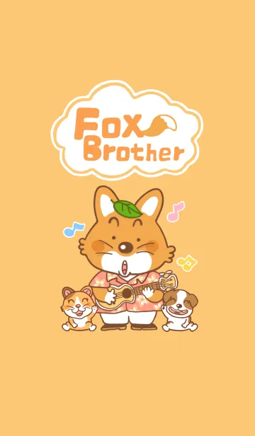 [LINE着せ替え] Fox Brother themeの画像1