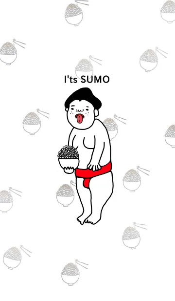 [LINE着せ替え] あらあらおすもうさんの画像1