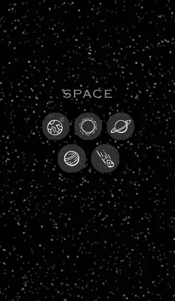 [LINE着せ替え] SPACE.の画像1