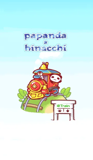 ぱぱんだくんとひなっちの着せ替えメイン画像