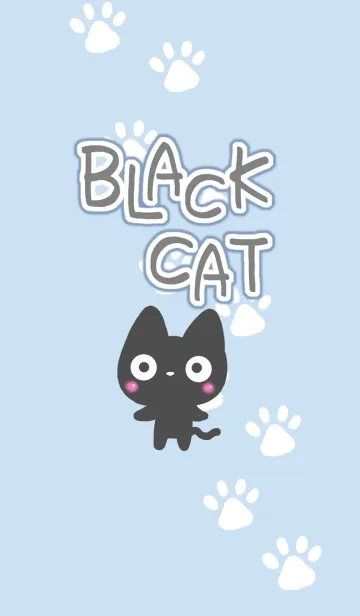 くろねこのLINE着せ替え