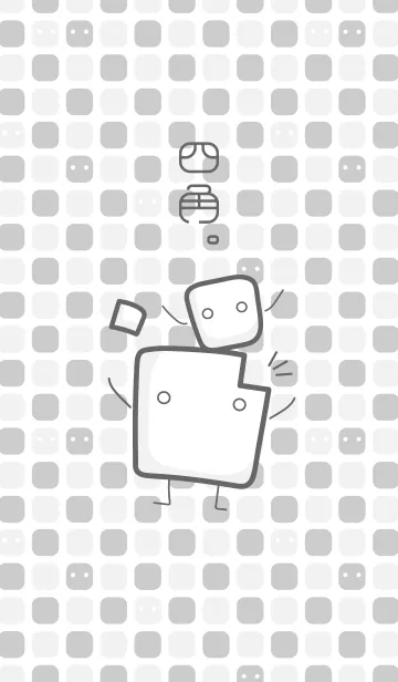 [LINE着せ替え] 四角。の画像1